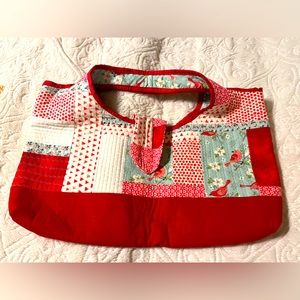 Quilted tote bag